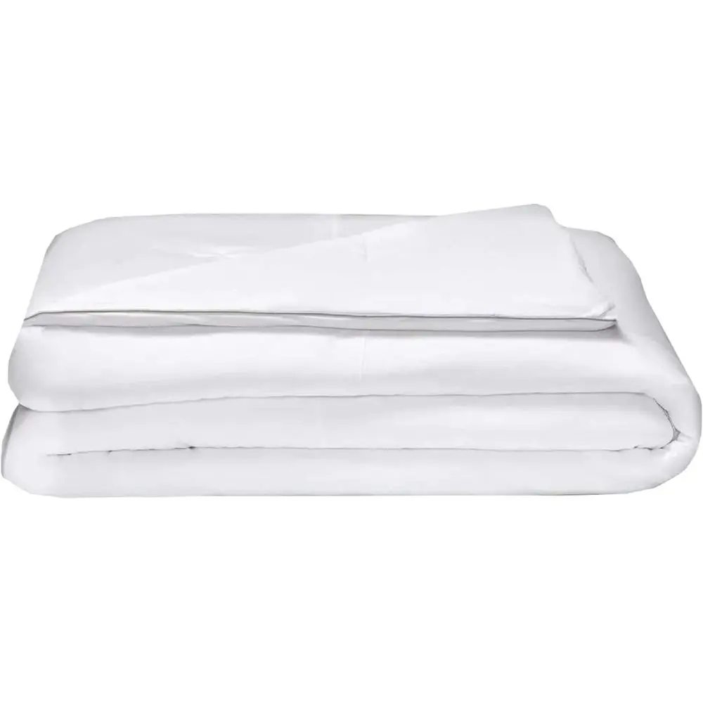 

All-Season Comforter, Lightweight Blanket, Bright White