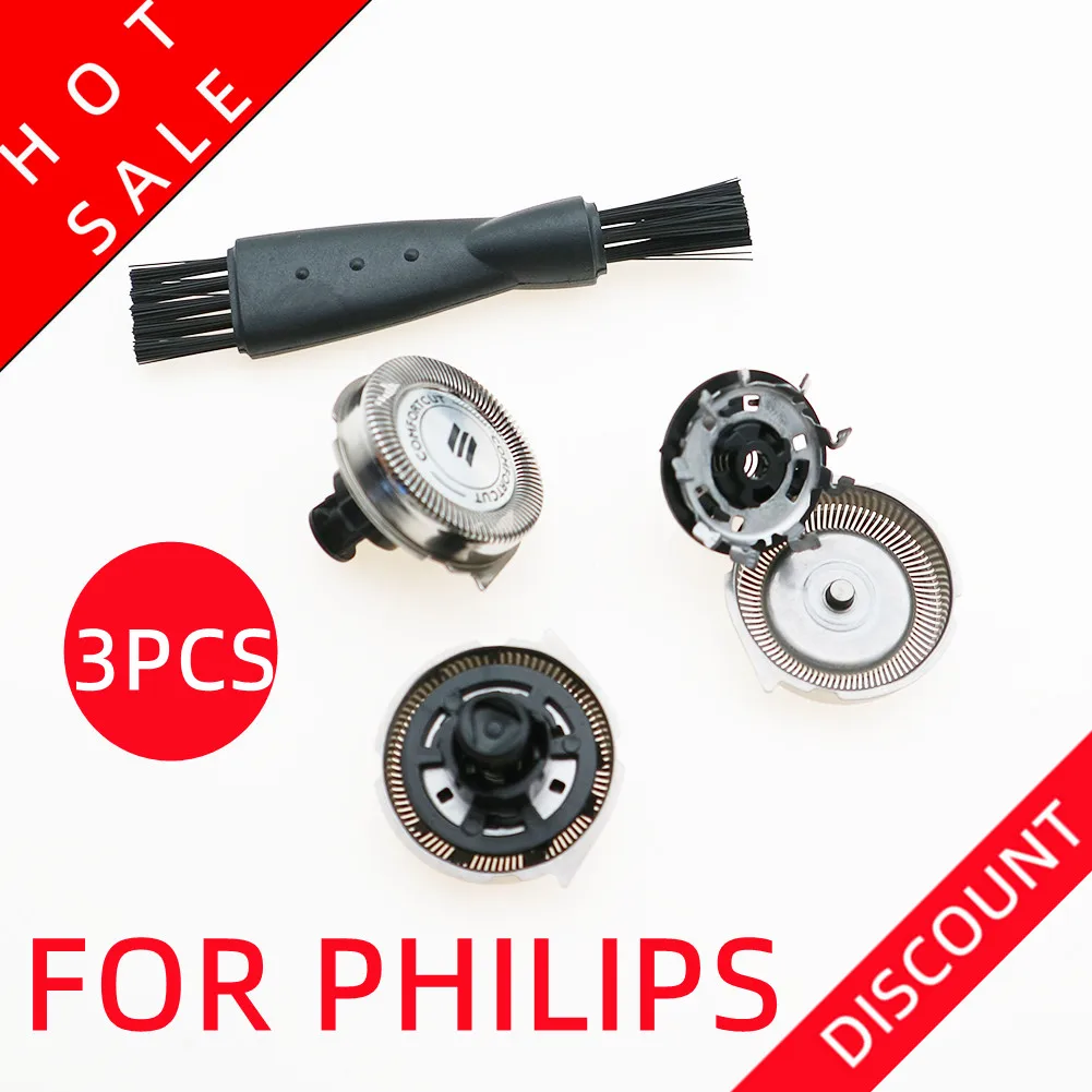 

3pcs For Philips Norelco Razor YS526 YS521 XA525 YS522 YS524 YS534 RQ32 RQ310 RQ11 RQ1150 RQ1180 RQ350 RQ360 RQ370 Shaving Heads