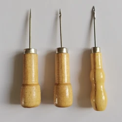 革製の木製ハンドル,日曜大工,縫製,靴修理ツール,手縫い,手工芸品,パンチ穴,ツール