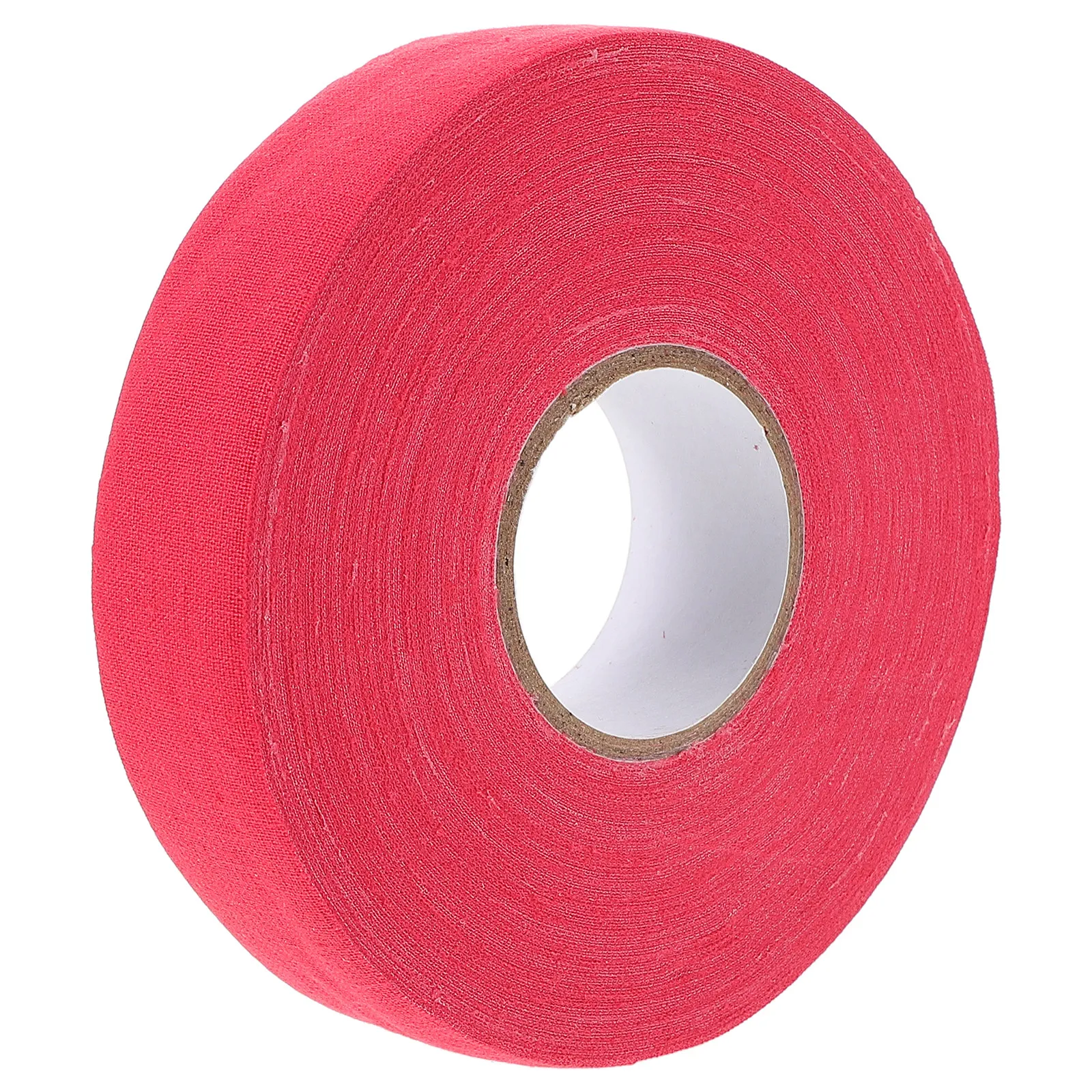 Red Heavy Duty Cloth Hockey Tape for Hockey Stick Blade Handle Wrap Enhanced Grip Control Protection Versatile Sports Tape