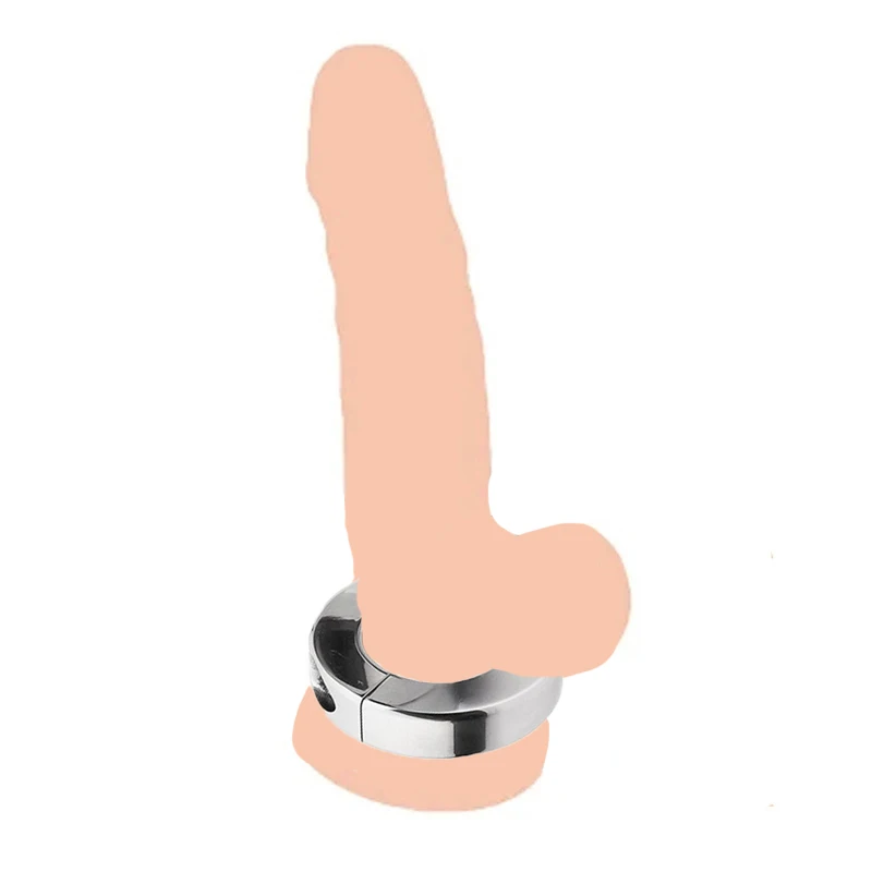 Heavy Stainless Steel Ball Weight Scrotum Stretcher Set Metal Penis Stretcher Cock Ring Lock Pendant Erection Male Sex Toy Man