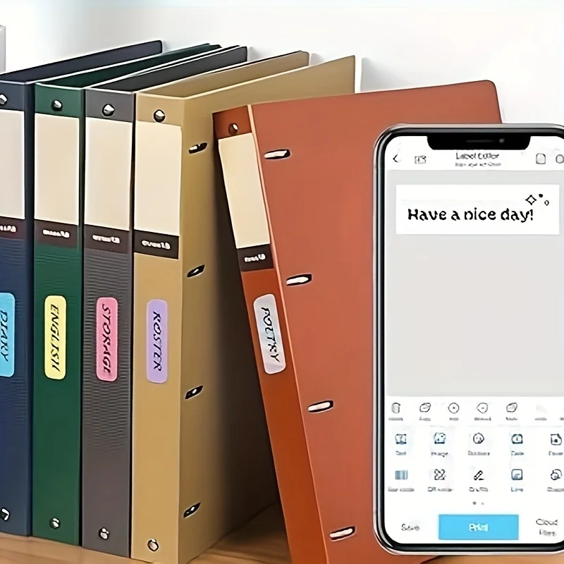 Marklife طابعة ملصقات ذكية P15 B1 B21 طابعة ملصقات بلوتوث كابل ورقة شارة السعر آلة للمكتب المطبخ المدرسة