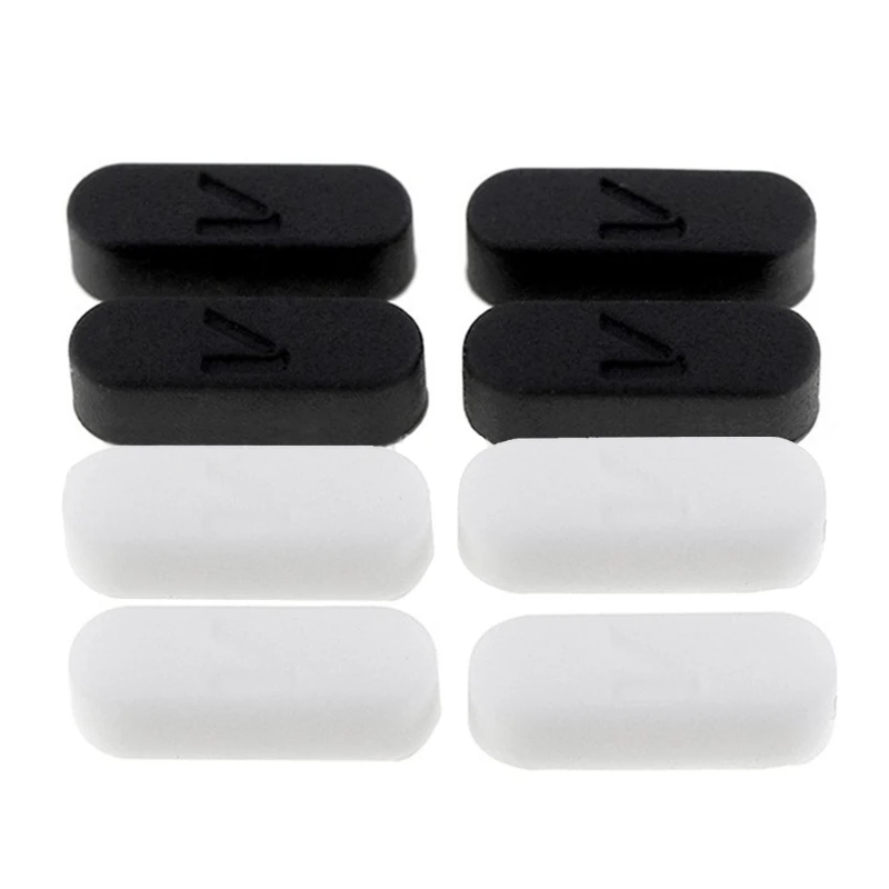 4 Pieces/pack Rubber Feet Shock-proof Foot Cover Mat for XB 360/XB One/XB Series S X Consoles Replacement Repair Part