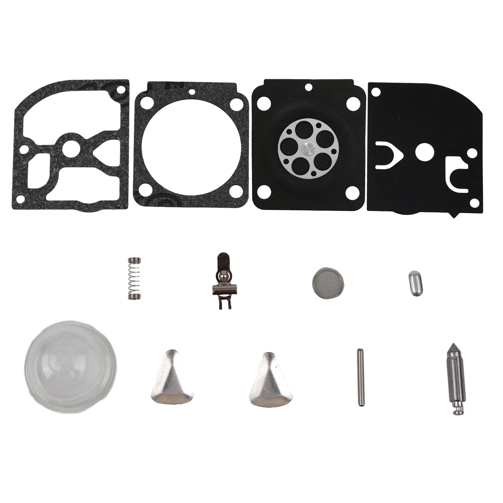 Trimmer For Carburetor Diaphragm And Parts Kit For RB-100 HS45 FS55 FS38 BG45 Chainsaw Rebuild With 4 Diaphragms And 9 Pieces