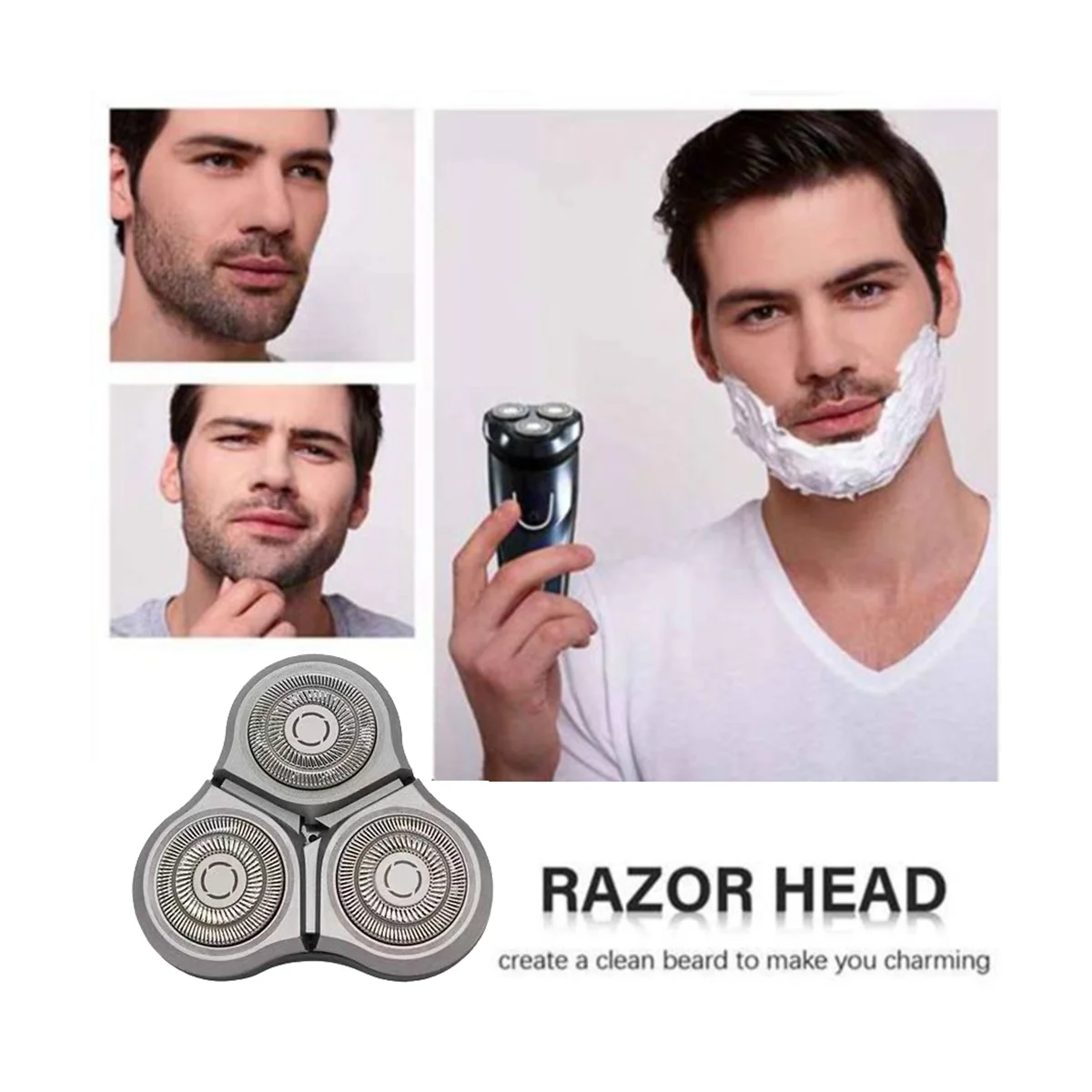 1PCS for Xiaomi Mijia S500C S500 S300 Electric Shaver Head Replace Shaver Head MJTXD01SKS Cutter Head Accessories