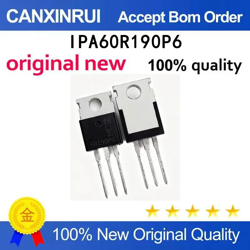 

（5-100 pieces）Brand new original IPA60R190P6 6R190P6 TO-220F 650V 57A