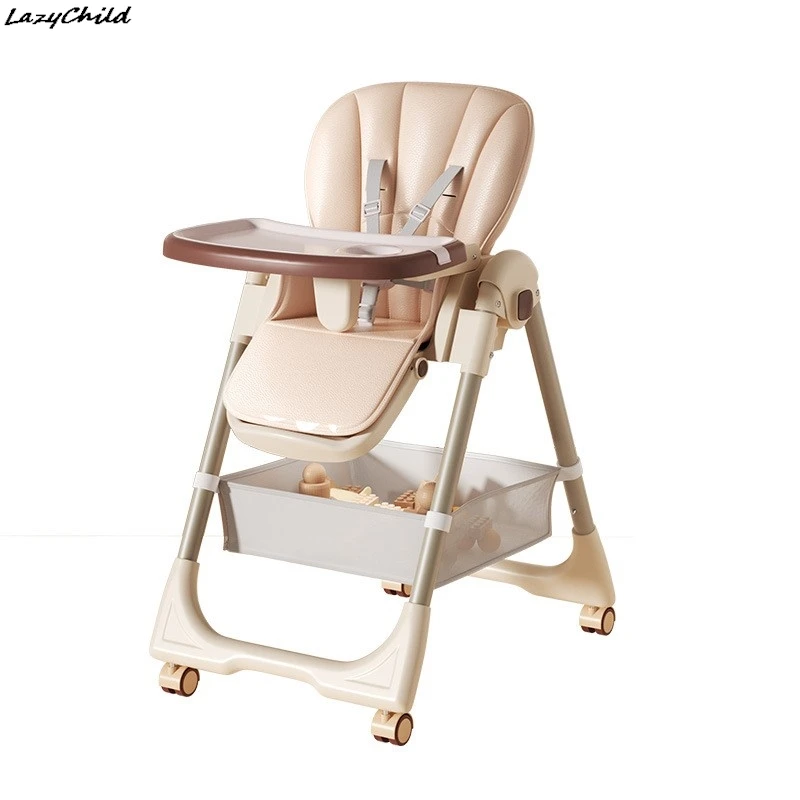 LazyChild Baby Dining Chair Dinner Multifunctional Foldable Baby Chair Household Portable Baby Seat Children Drop Shipping