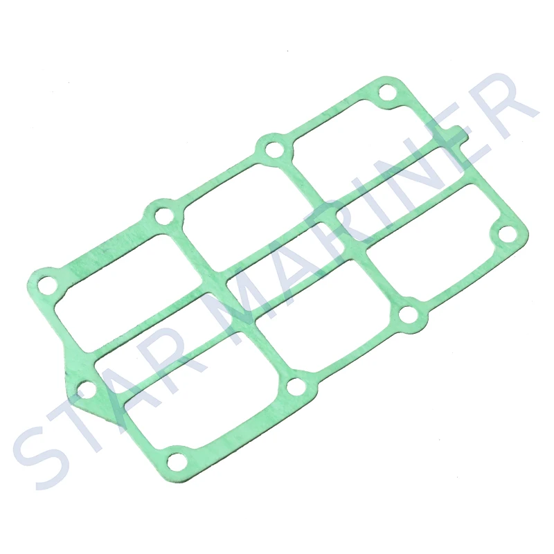 Gasket Outboard Exhaust Outter Cover 66T-41114 For Yamaha Boat Engine 2 Stroke Parsun Hidea Seapro HDX etc 66T E40X