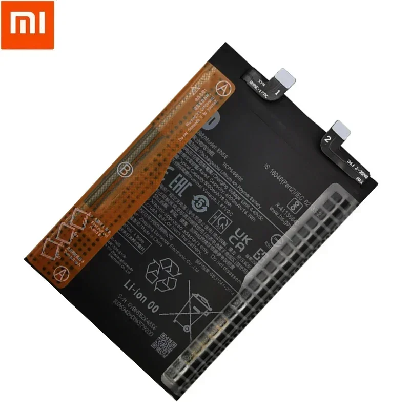 2024 Years 100% Original BN5E Battery For Xiaomi POCO X4 PRO / Redmi Note 11 Pro / 11E Pro 5G High Quality Phone Battery 5000mAh