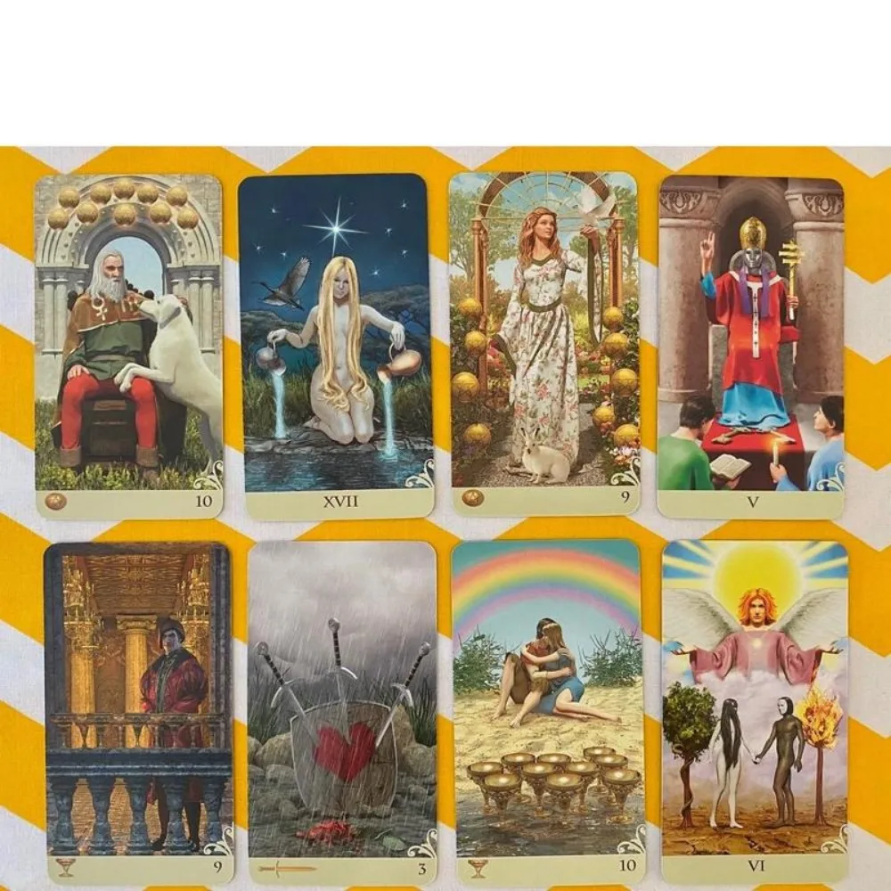 78 Pcs Cards Vice Versa Tarot Kit 10.3*6cm Leisure Party Board Game Fortune-telling Prophecy Oracle Cards