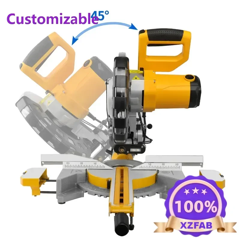Factory Direct 2026 LUXTER 210mm 1700W Sliding Miter Saw Woodworking bench top Saw Power Saws