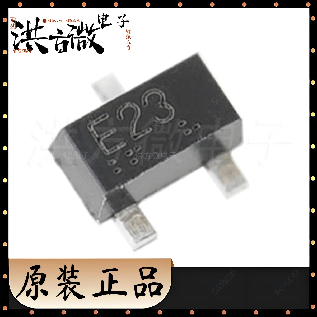 DTC143ZEBTL Marking E23 Original Digital Transistor 150mW 50V 100mA 1 NPN-Prebias SC-89 EMT3F SOT-416FL TRANS PREBIAS 0.1A E23
