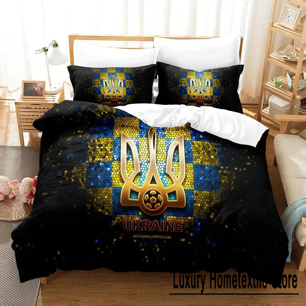 

Ukrainian Adult Boys Duvet Cover Bedroom Bedding Set Man Queen King Size 2024 Duvet Cover Bed Set Quilt Cover Pillowcase