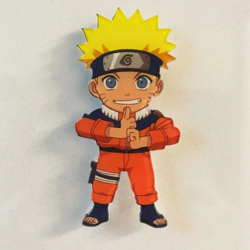 Naruto Uzumaki Naruto Itachi Uchiha anime peripheral cartoon Q version character refrigerator magnet creative home decoration