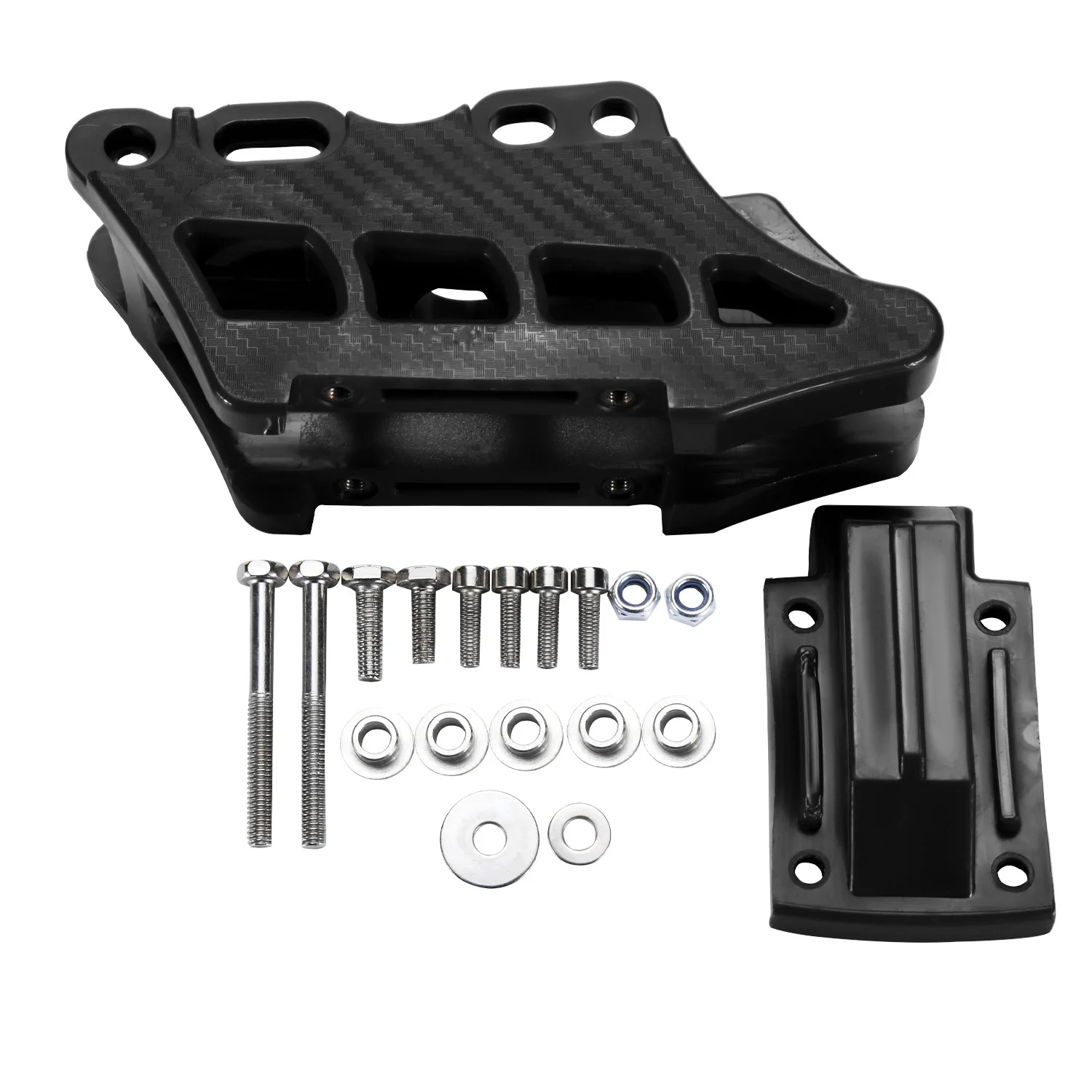 Black Rear Chain Guide/Guard for DirtBike CRF KLX KDX RM RMZ DRZ YZF WRF