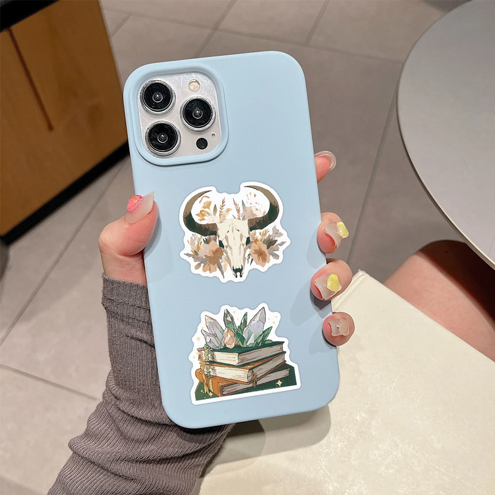 10/30/50 pçs dos desenhos animados floresta magia bruxa adesivos gótico estéticos decalques à prova dwaterproof água graffiti mala telefone diário legal decalques