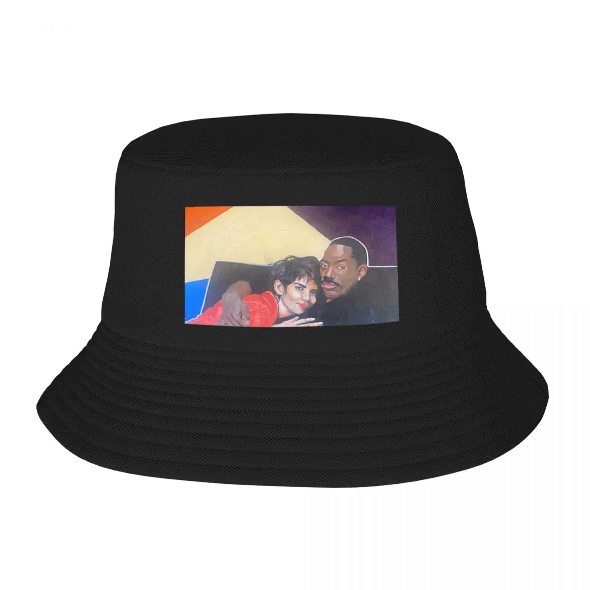 New Boomerang: Halle Berry & Eddie Murphy Bucket Hat summer hats hiking hat New In The Hat Caps Women Men's