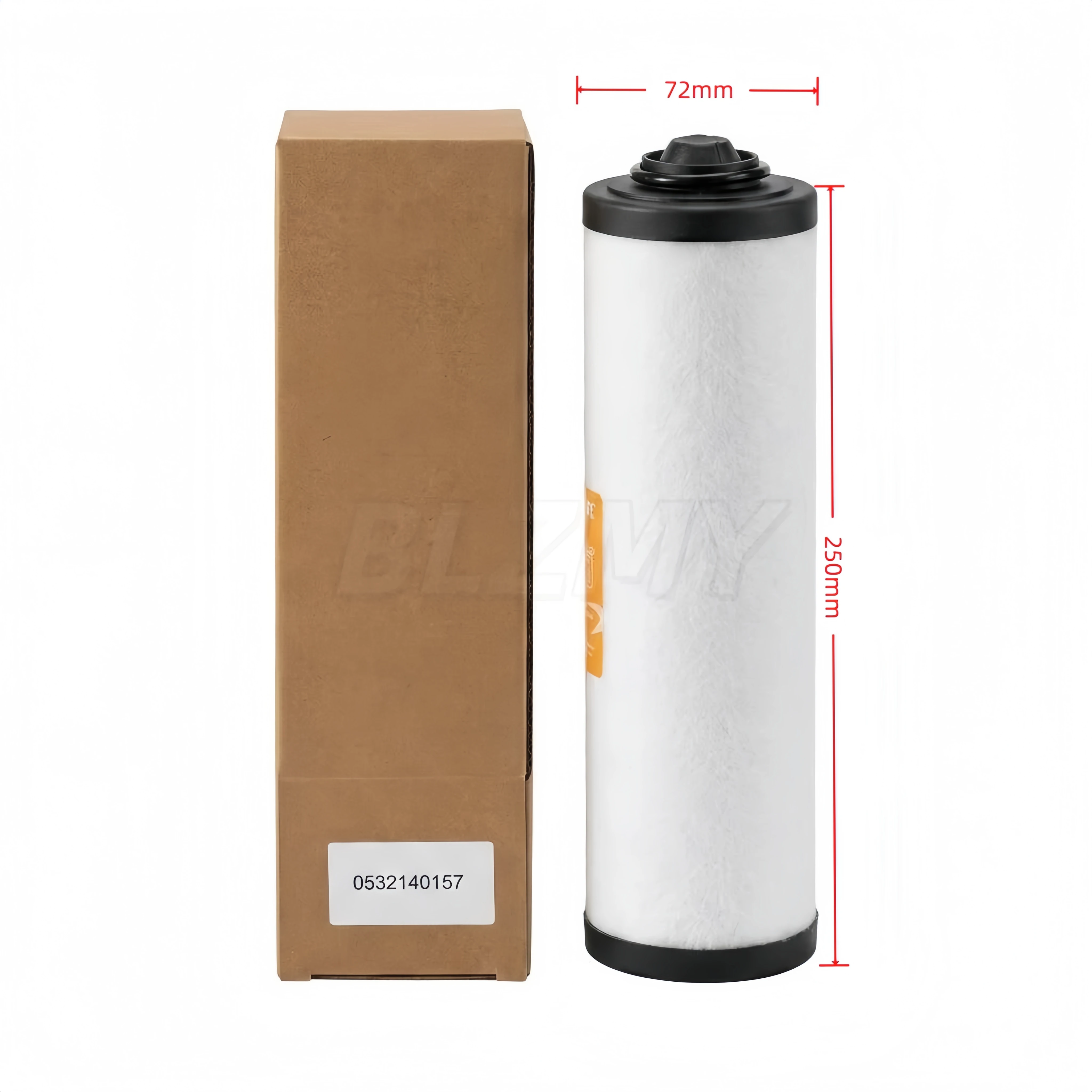 Free Shipping  0532140156 V532140157   Genuine Spare Parts Oil Exhaust Filter Liquid Ring Vacuum Pump Accessories
