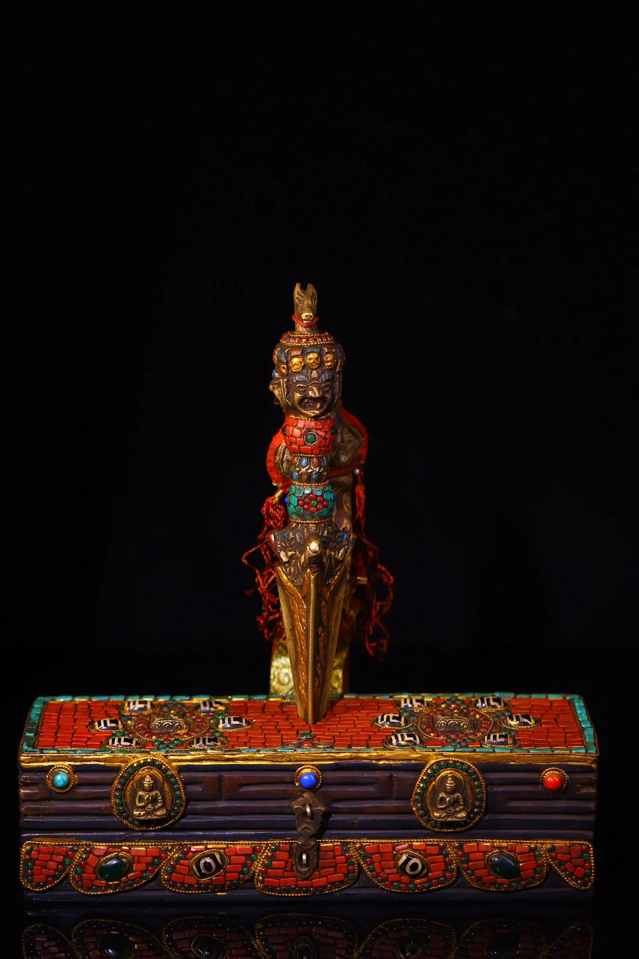 9"Old Nepalese Temp…