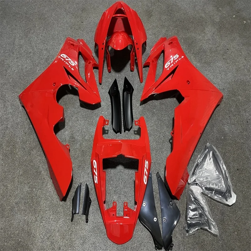 Injection mold Motorcycle Fairings Kit Fit for Triumph Daytona 675R 675 2006 2007 2008 2009 2010 2011 2012 Bodywork DAYTONA red