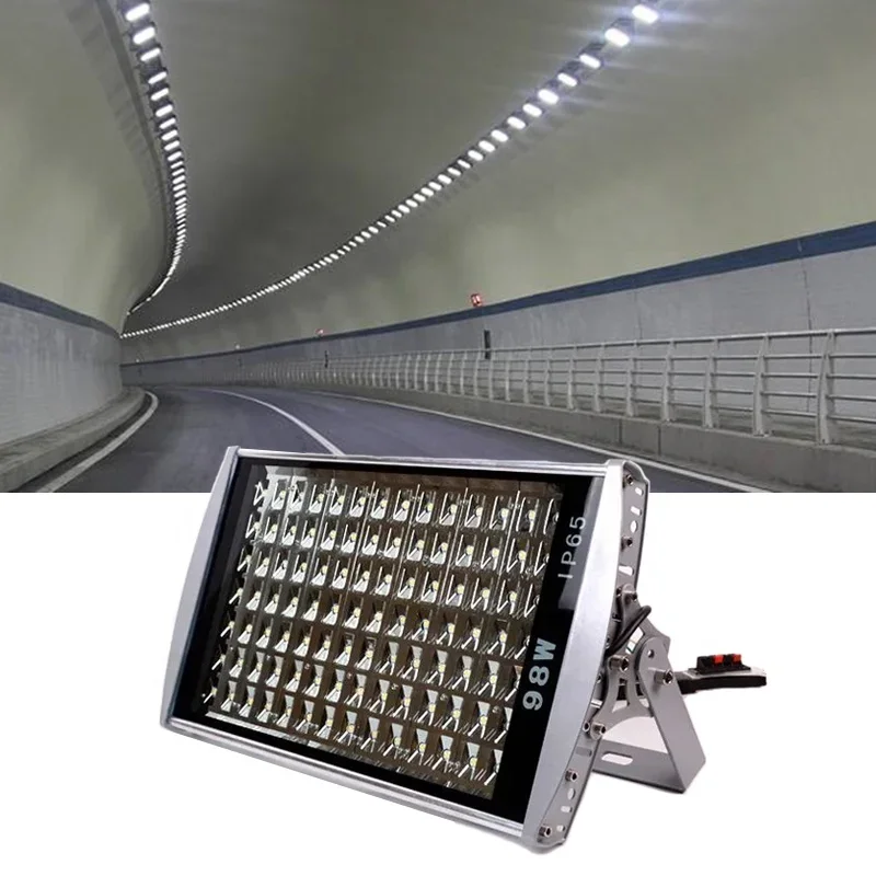 Highways Emergency LED Flood Light Outdoor Aluminium Ip65 Waterproof 42W 56W 98W 168W 196W Gas Station Tunnel Lights