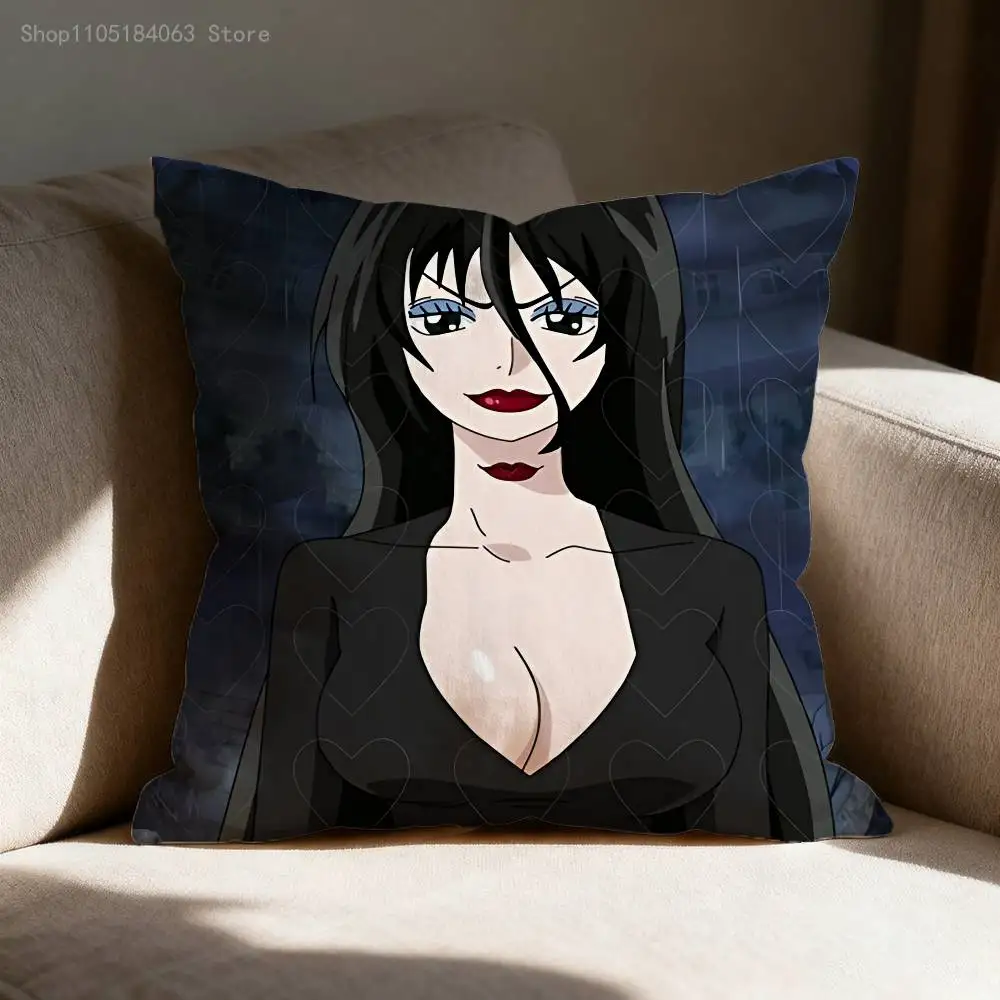 Sexy E-Elvira Pillow Case For Sofa Decor Car Office Room Printing Cushion Cover Decorations and Protector