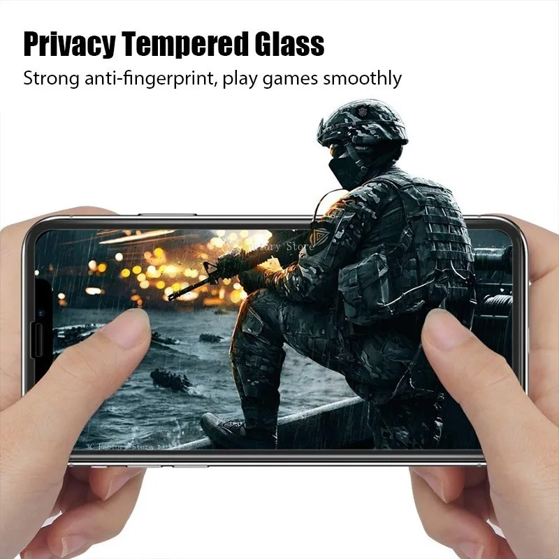 2Pcs Anti-Spy Tempered Glass for Xiaomi Redmi Note 11 10 Pro Max 10T 10S 9T 9S Private Screen Protector for Redmi 9 9A 8 7Glass