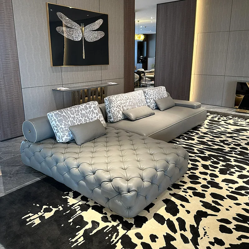 Włoska minimalistyczna prosta sofa