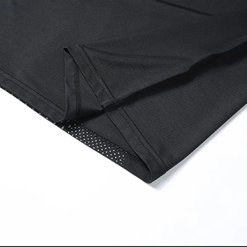 Men Summer Sports T-shirt Quick-dry Fitness Short Sleeve Lightweight & Elastic Gym Running Training Jogging Breathable T-shirts view 6
