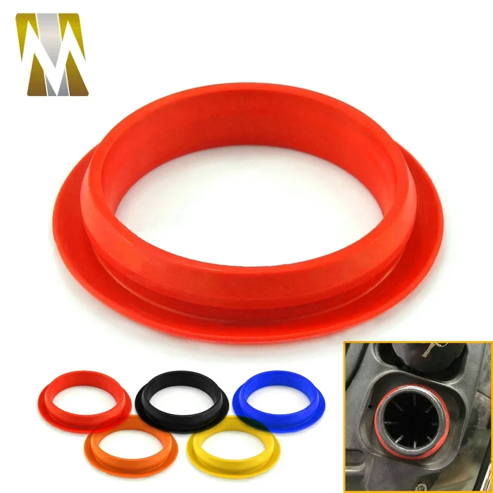 Motorcycle Leakproof Oil Cap Soft Rubber Dust Seal Ring for   GTS 300 Fuel Tank Cup O-ring Protection Oil Seal Cover