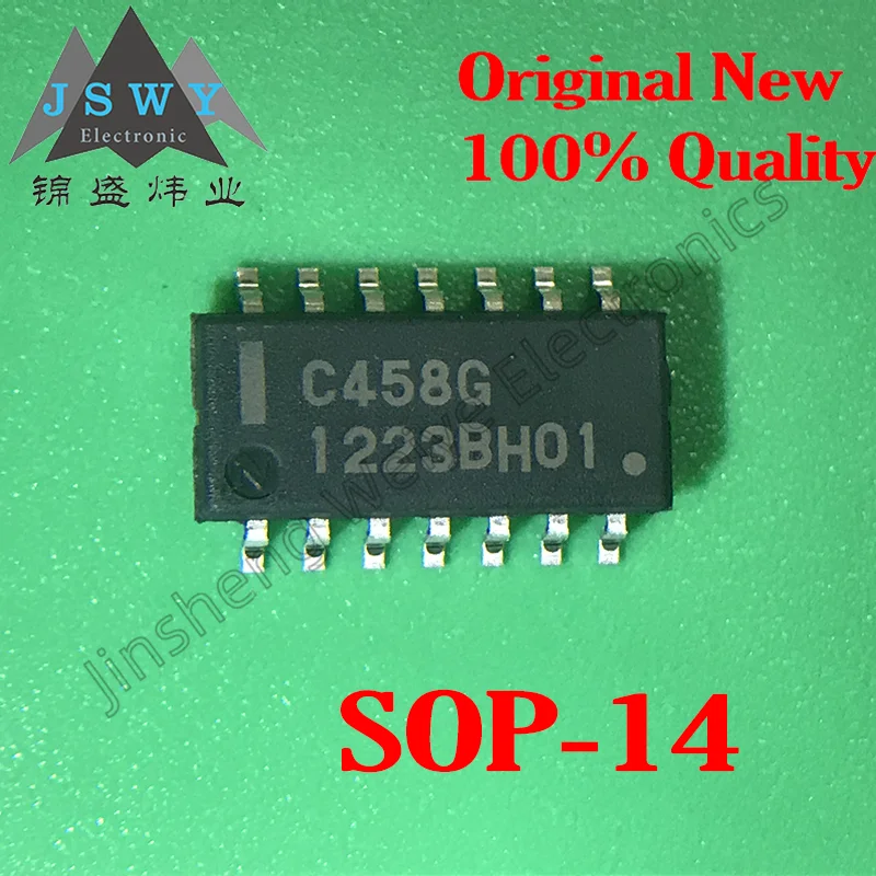 

(5-10PCS) UPC458G C458G SOP-14 Voltage Comparator Chip Imported / In stock / Fast shipping!