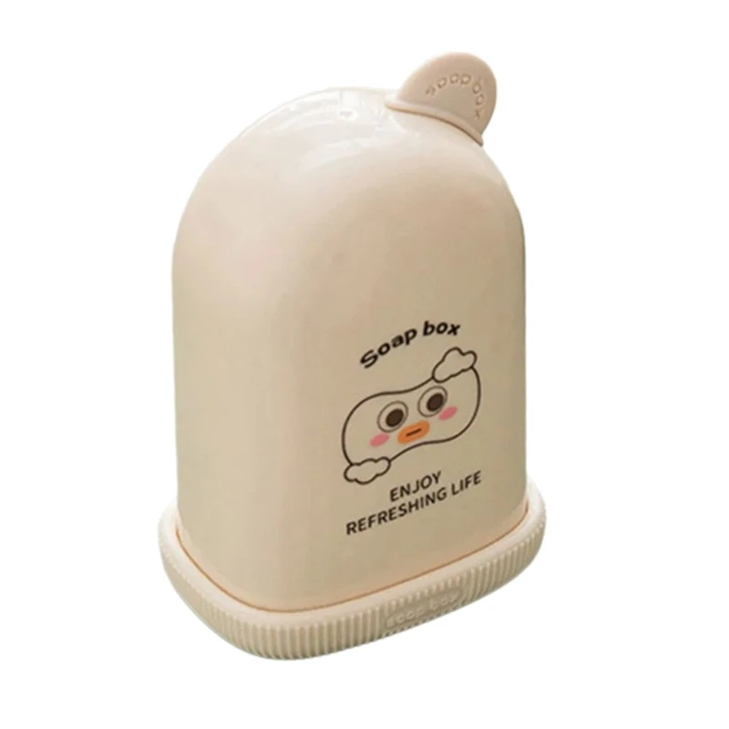 

Waterproof Soap Container Travel Friendly Portable Soap Case with Lid