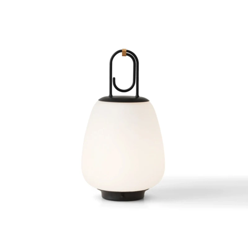 مصباح طاولة بجانب السرير للدراسة في الأماكن المغلقة، وظيفة شحن، مفتاح ضغط على زر، ضوء دافئ، تعديل ثلاثي المستويات، زجاج معدني