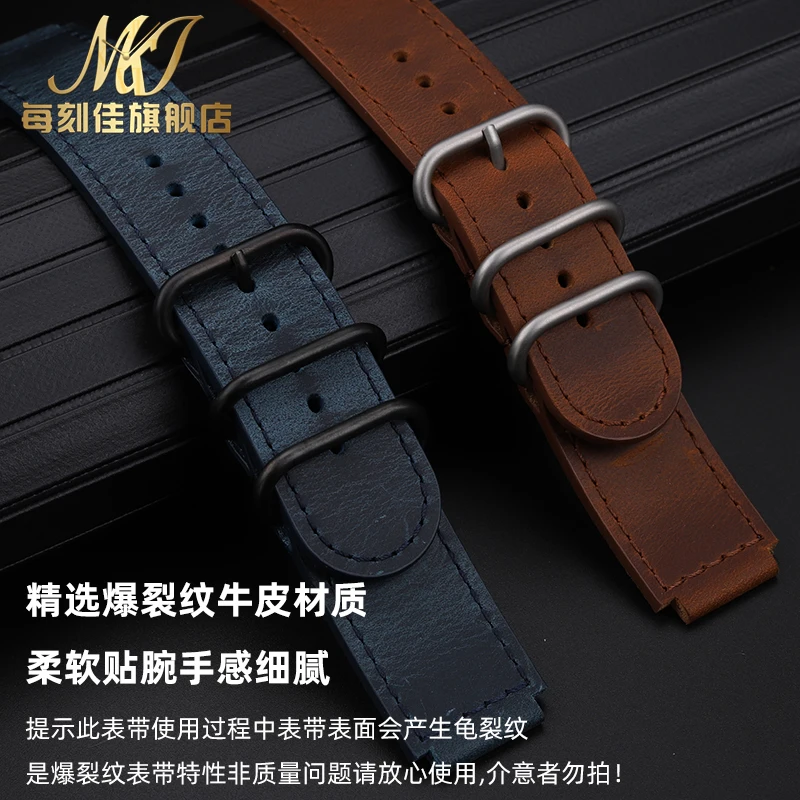 Ремешок из воловьей кожи в винтажном стиле для маленького квадратного браслета Casio, Женский/Фотогалерея, A159, A158, A168, F91, ремешок для часов 18 мм