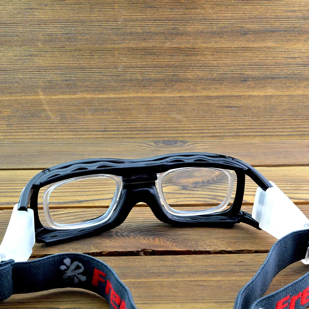 Clara Vida Black Shock Resistant Basketball Soccer Protection Goggles Glasses Optical Inner Frame Included Durable Eye Goggle
