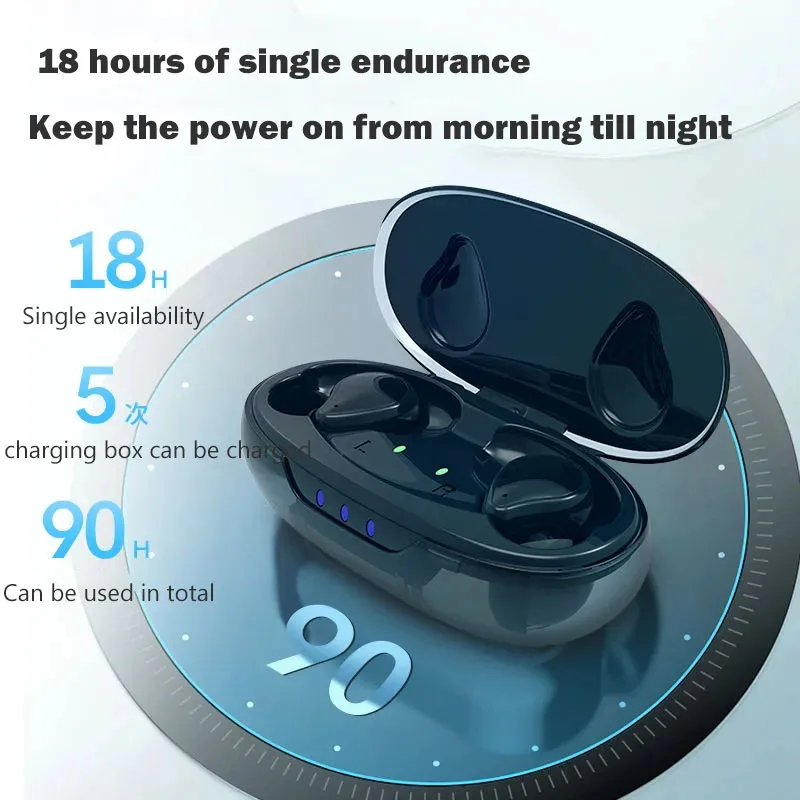 Bluetooth Hearing Aids For Deafness High-end Heavy-duty Charging Fully Automatic High-power For Elderly And Young People