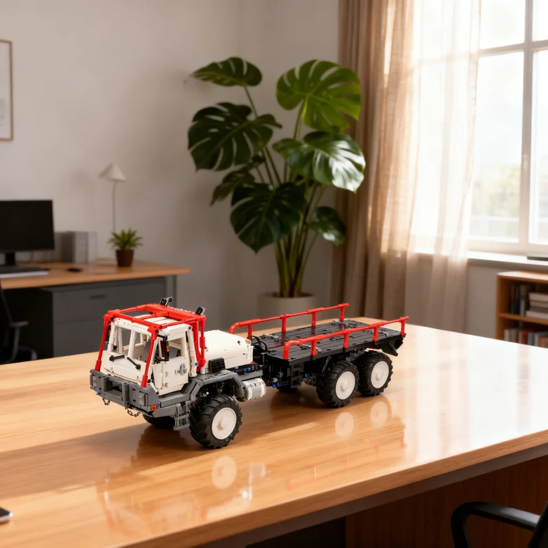 2033pcs MOC Foremost Delta 6x6 Technical Model Building blocks Construction Christmas gifts toy creative DIY idea Architecture