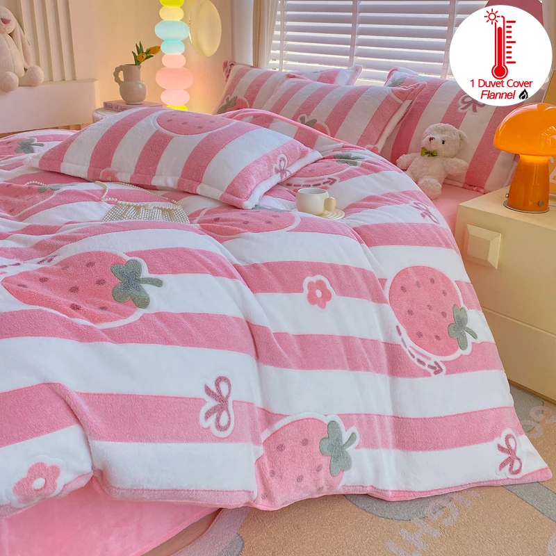 

Фланелевой пододеяльник, очень теплый и мягкий пододеяльник (без наволочек), прочный комфортный чехол для зимнего декора спальни