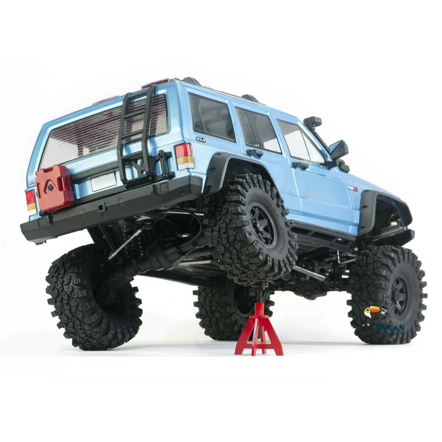 1/8 RC Off-road Vehicles CROSSRC EMOX2 4WD 4X4 Remote Control 2-Speed Transmission Painted Crawler Car Toys Model for Boys