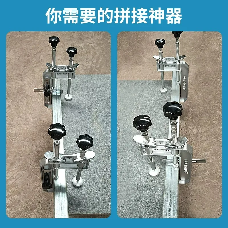 45 Degree Clip Marble Quartz Stone Countertop Water Retaining 90 Degree Right Angle Splicing Installation GF Word Clamp Clamper
