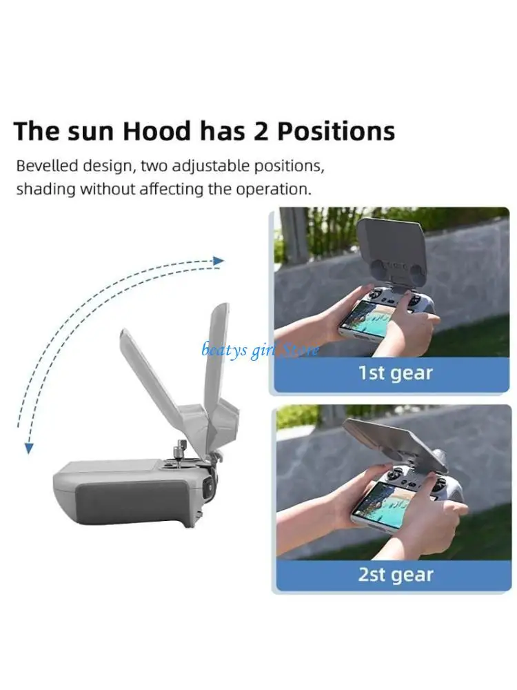 

C7AB Screen Protector Shell For Mini 3 Remote Control Sun Hood Sunshade Cover