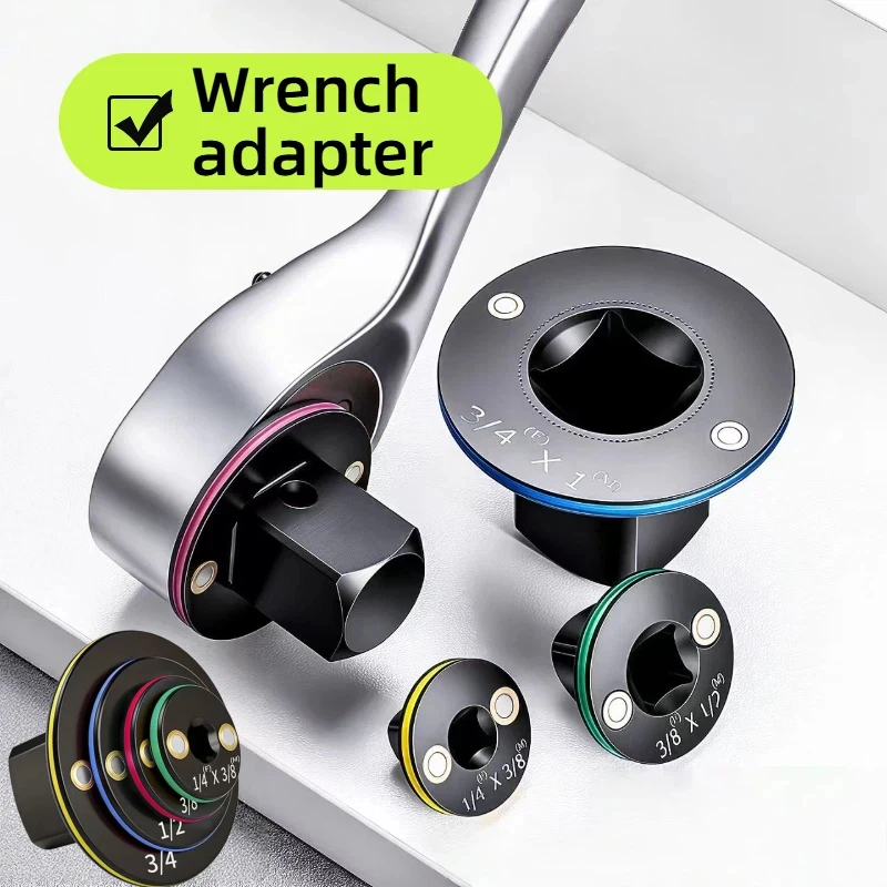 4 In 1 One Color Ring Pipeline Variable Diameter Joint Multifunctional Inner And Outer Wire Conversion Joint  Impact Wrench Tool