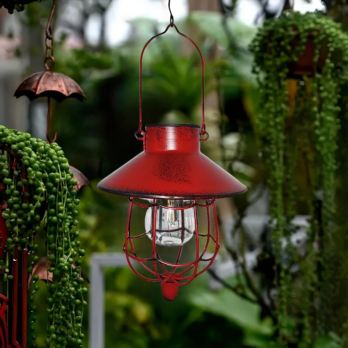 태양 랜턴 야외 교수형 조명, 금속 태양 교수형 조명 야외, 빈티지 안뜰 태양 교수형 조명 장식, 금속