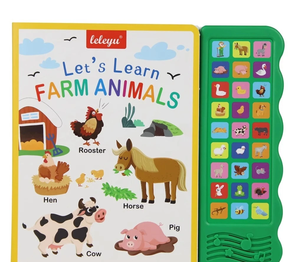 Livres parlant de la petite enfance, Cognition d'éveil en anglais, lecture de points pour enfants, livre vocal, Machine d'apprentissage de l'éveil