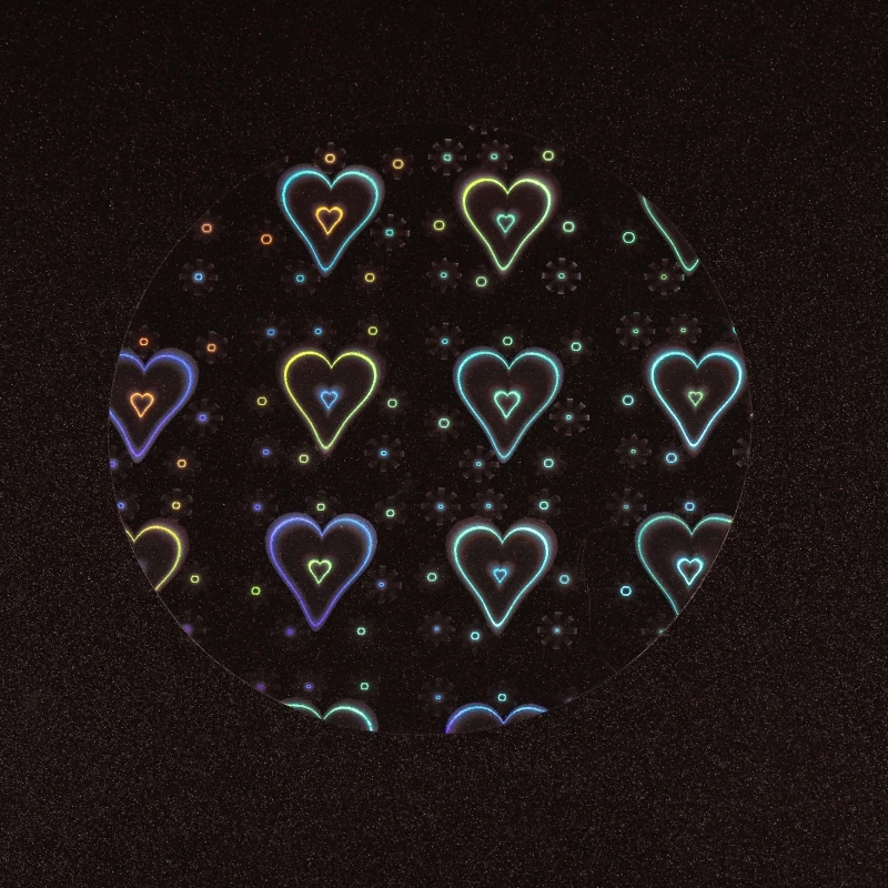 100pcs 70mm Badge Bottom Cover Transparent Film Circle Badges Film Clear Protective Films Button Parts for 58mm Badges Transpar