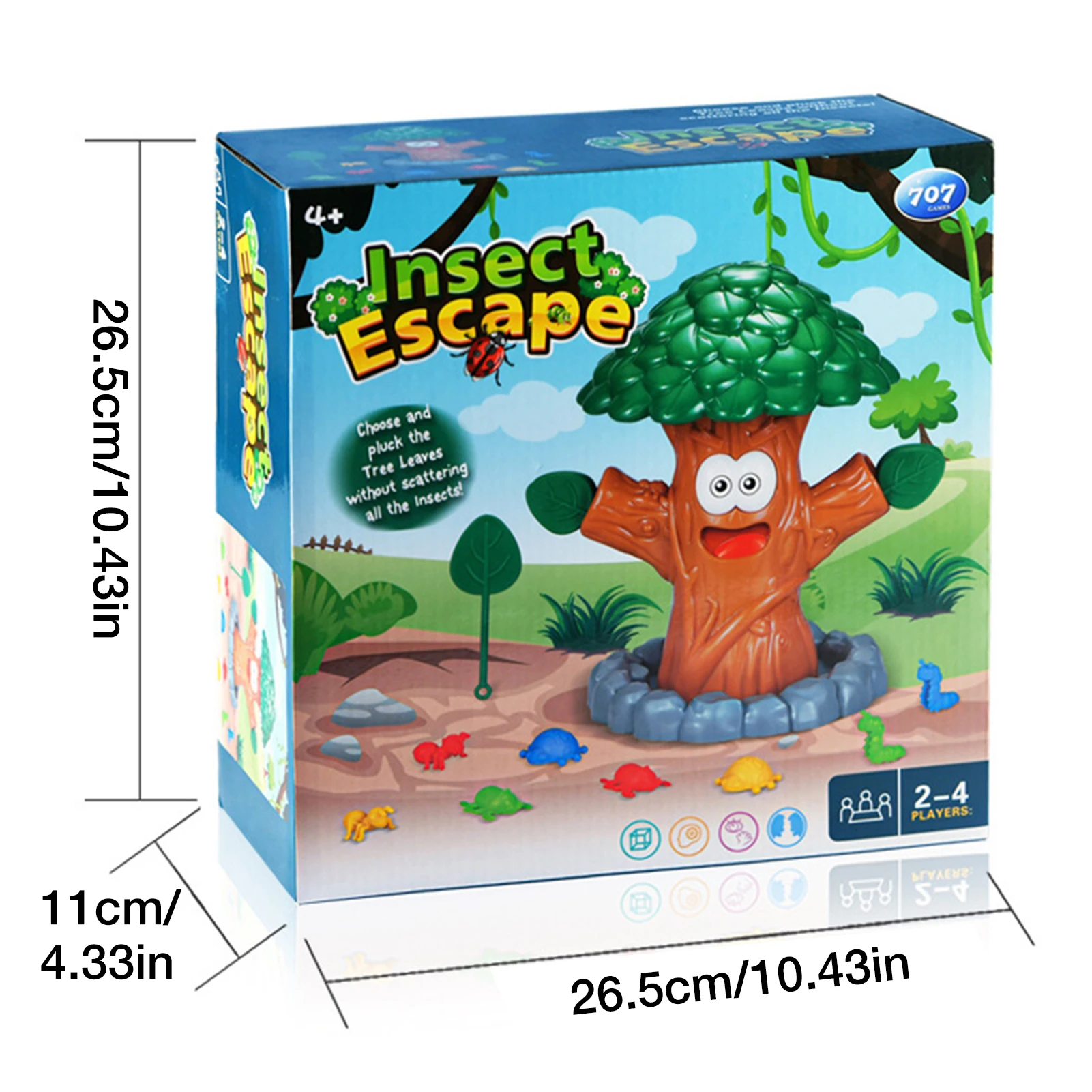 Insect Tree Game Toddler Fine Motor Skill Toy Great First Board Game For Boys And Girls Award-Winning Educational Game Kids\'Game