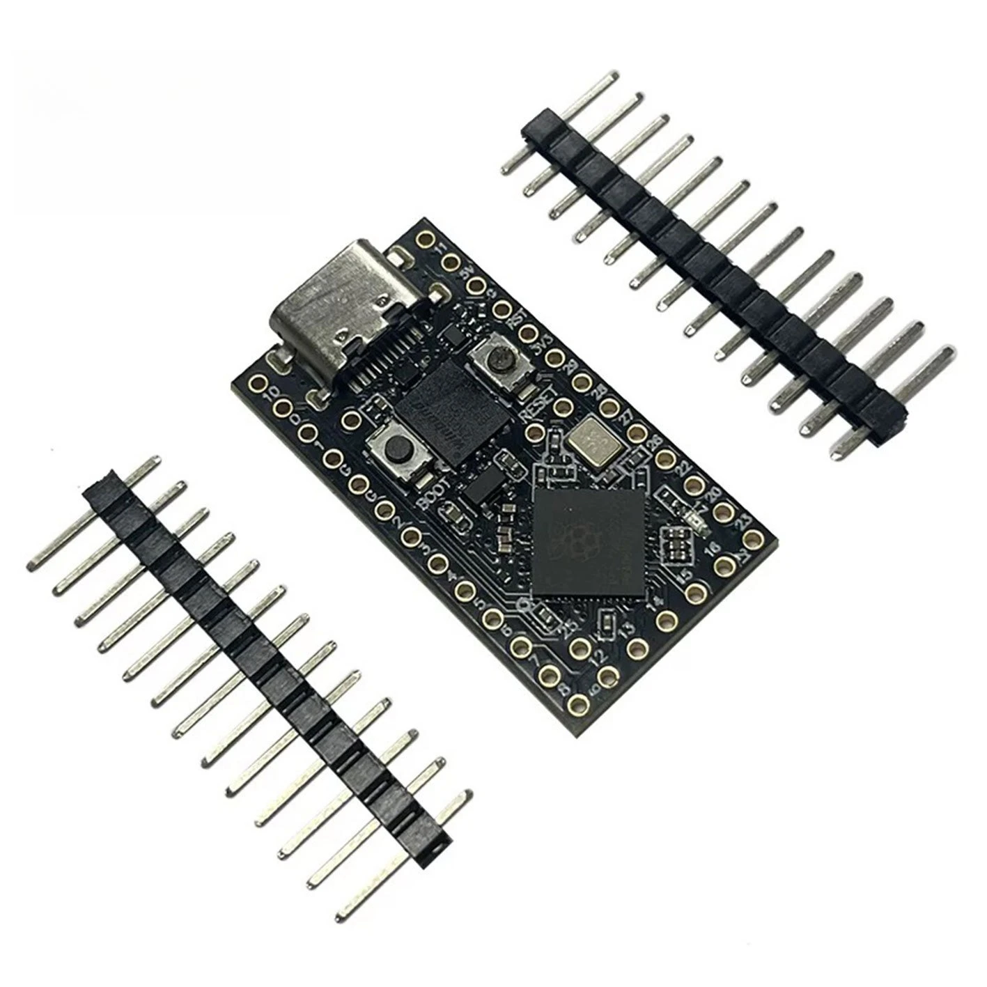 2pcs Pro Micro RP2040 Development Board Microcontroller Module Supports MicroPython Compact DIY Controller