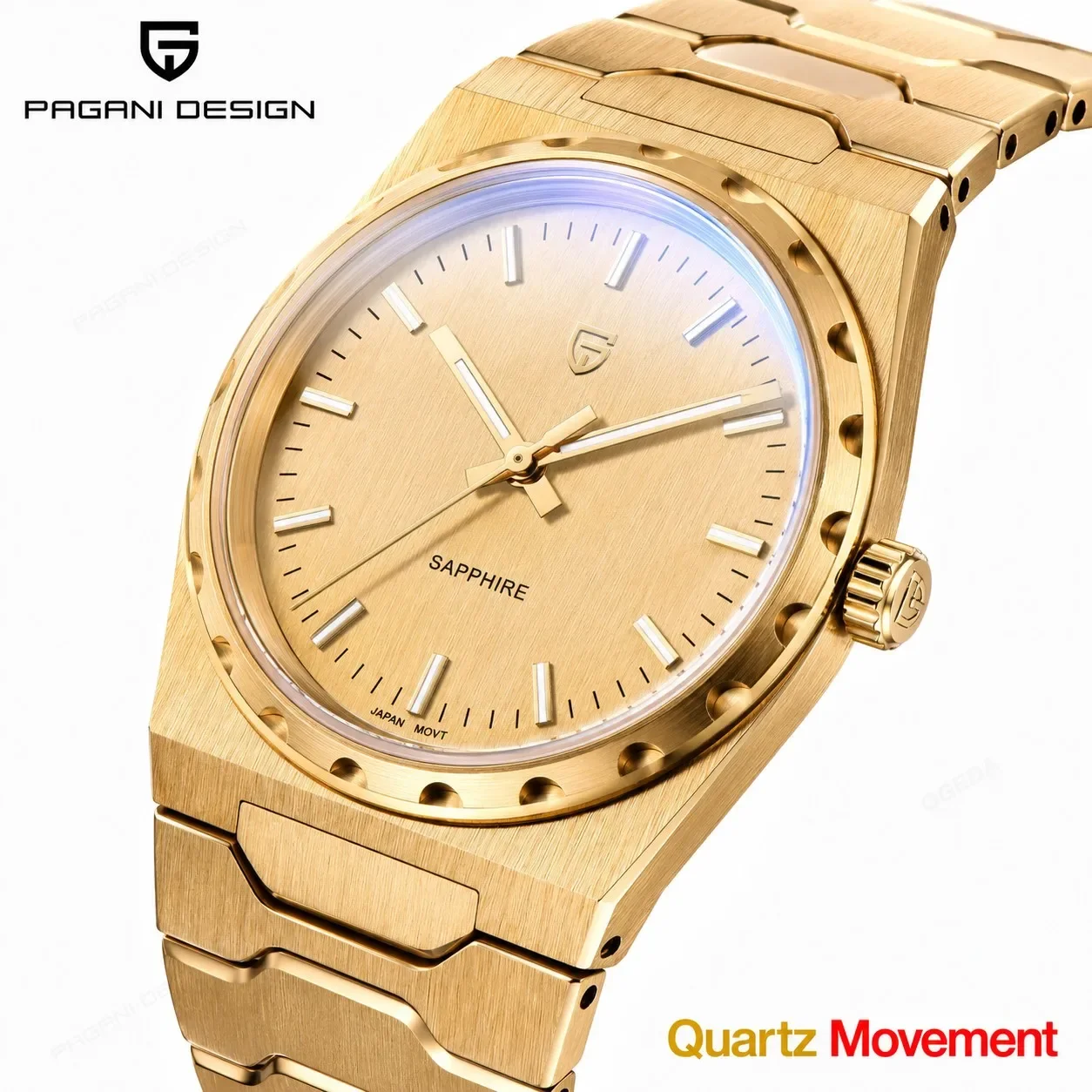 PAGANI DESIGN 2026 Neue 7mm Modische Herren V2 Quarzuhr 10Bar Wasserdicht Edelstahl Saphir C3 Reloj Hombre Herrenuhren