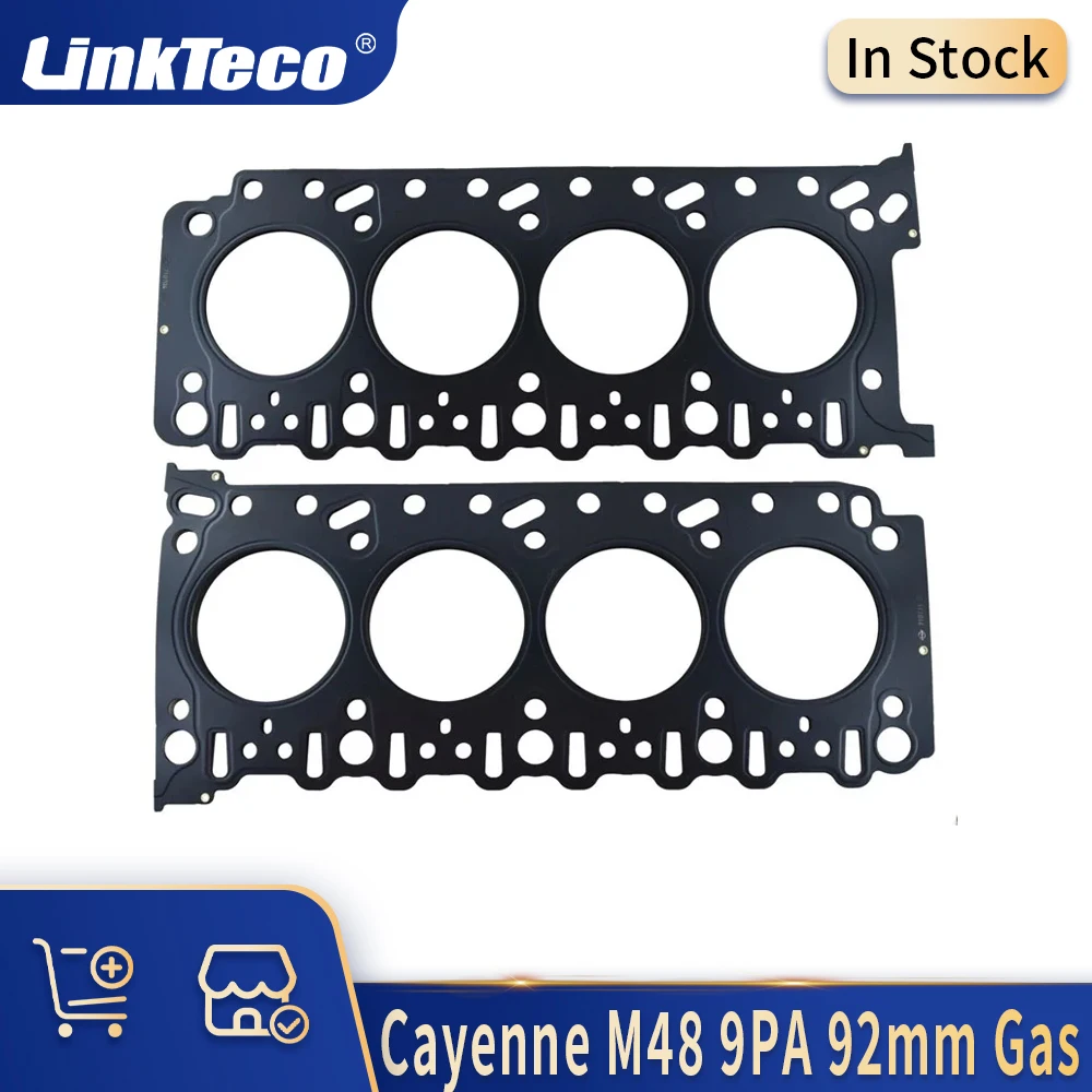 

Engine Cylinder Head Gasket Kit 4.5 L V8 M48 9PA 02-07 GAS For Porsche Cayenne Turbo 4.5L OEM 94810417205 94810417106 DOHC 95MM