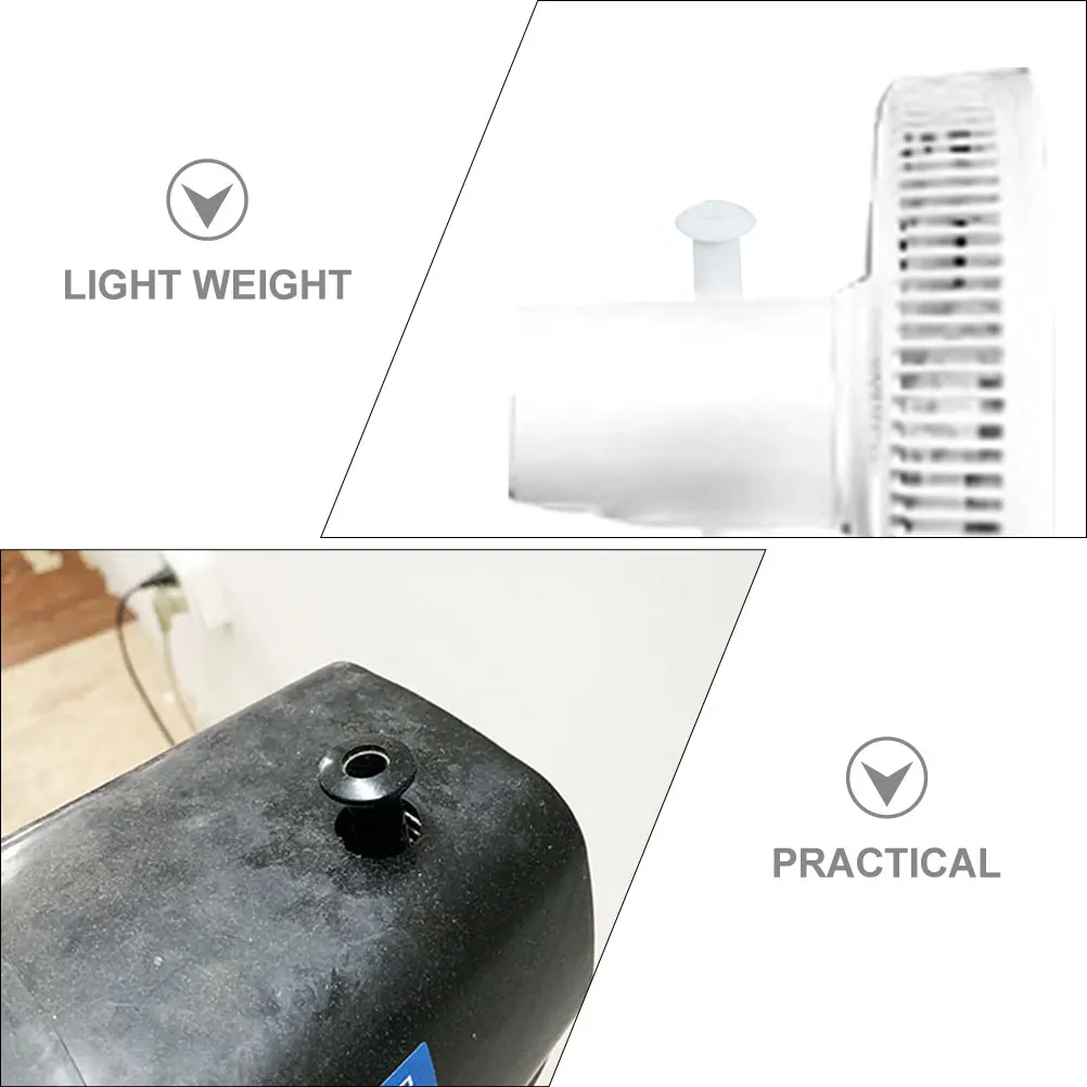 

4pcs Electric Fan Accessories Plastic Rocking Lever Switch Black White Each Reusable Shake Head Controller Replacement